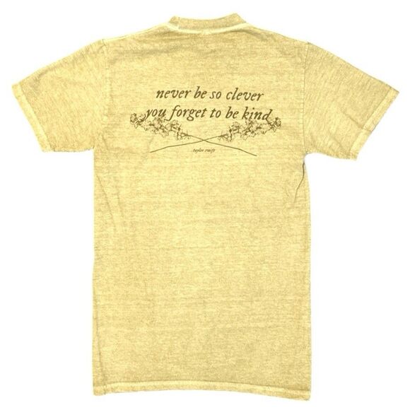 Taylor Swift Evermore Lyric Shirt Sz S Official Merch Marjorie Kindness Rare - Picture 2 of 7